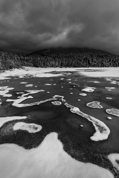 Frozen Lake Cerknica