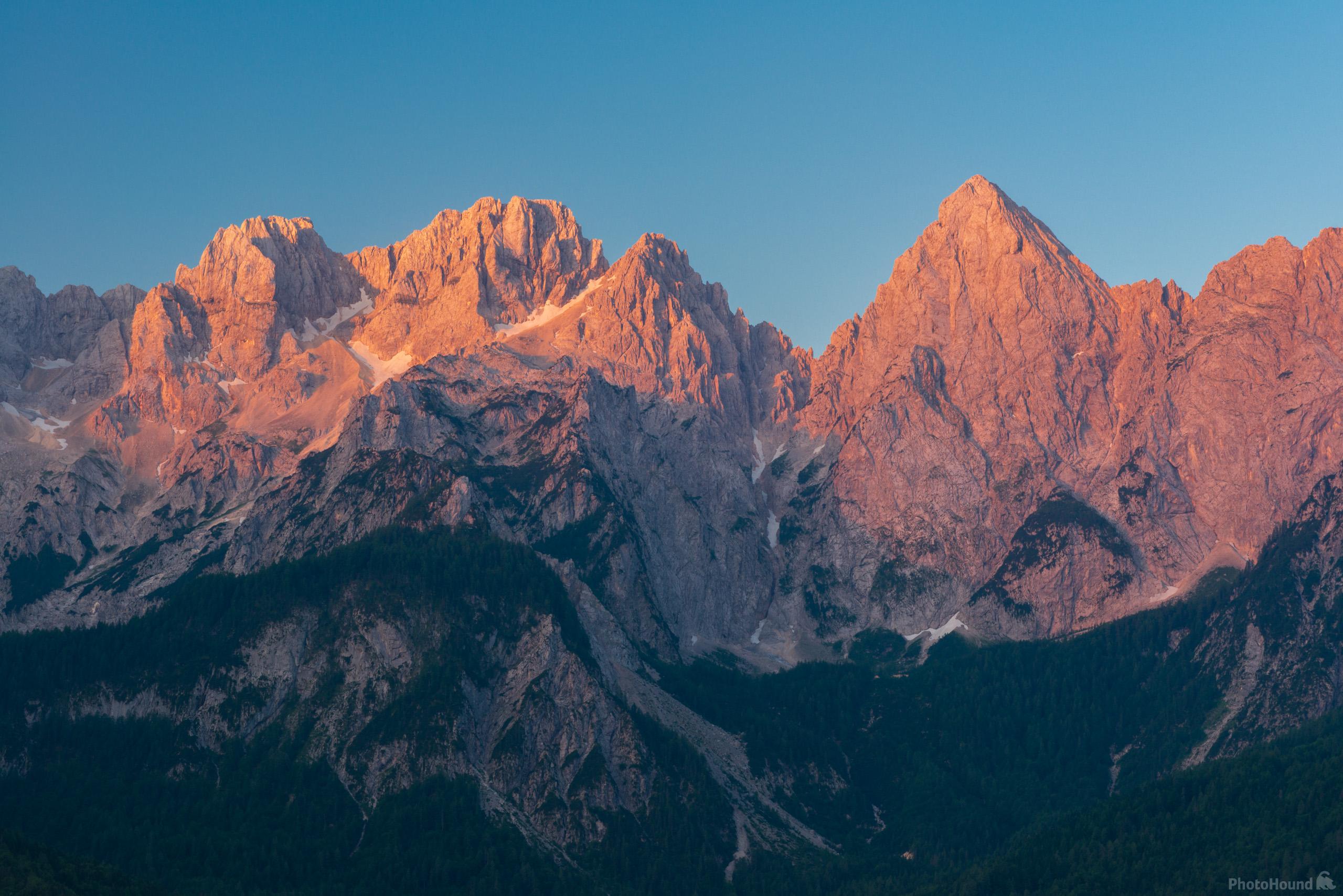 Image of Julian Alps from Srednji Vrh by Luka Esenko