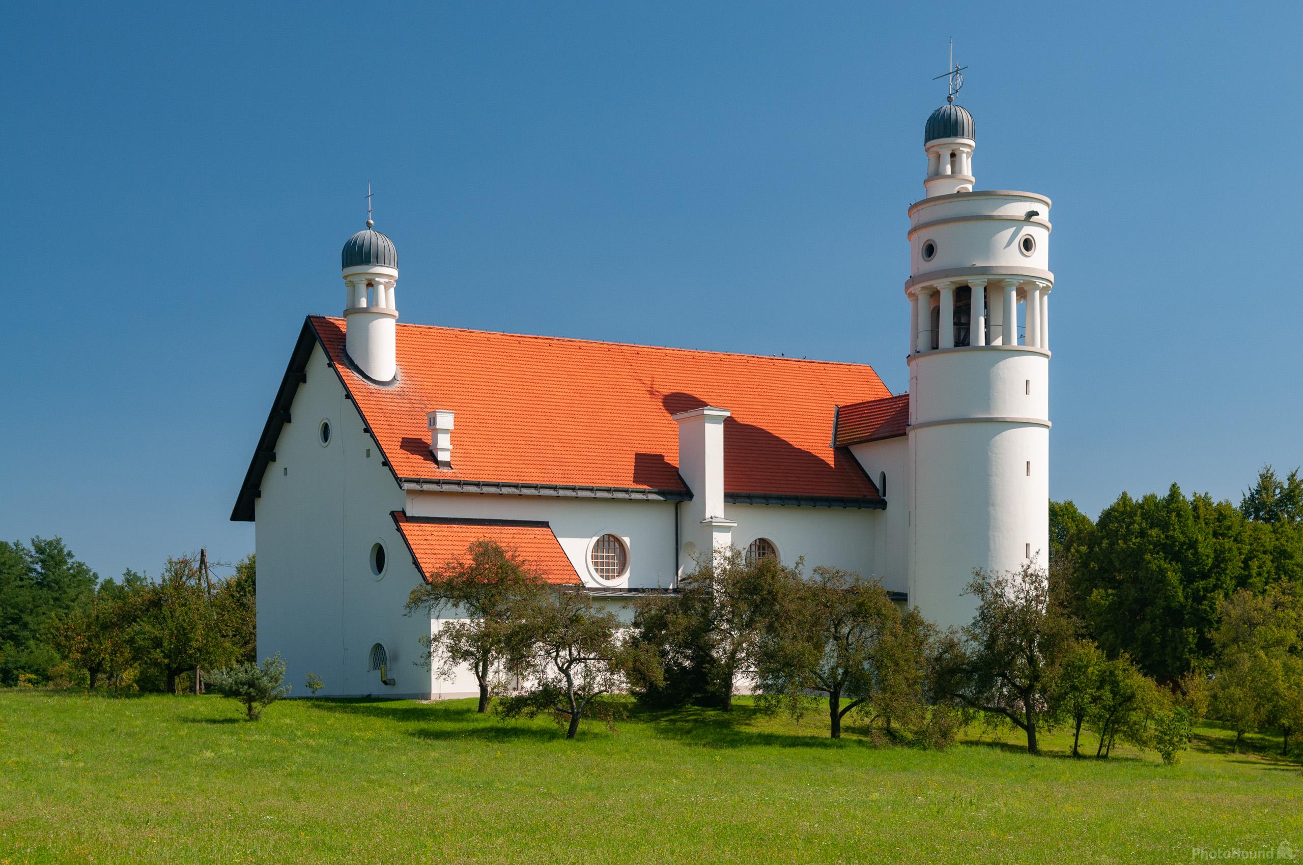 Image of Plečnik\'s Church at Bogojina by Luka Esenko