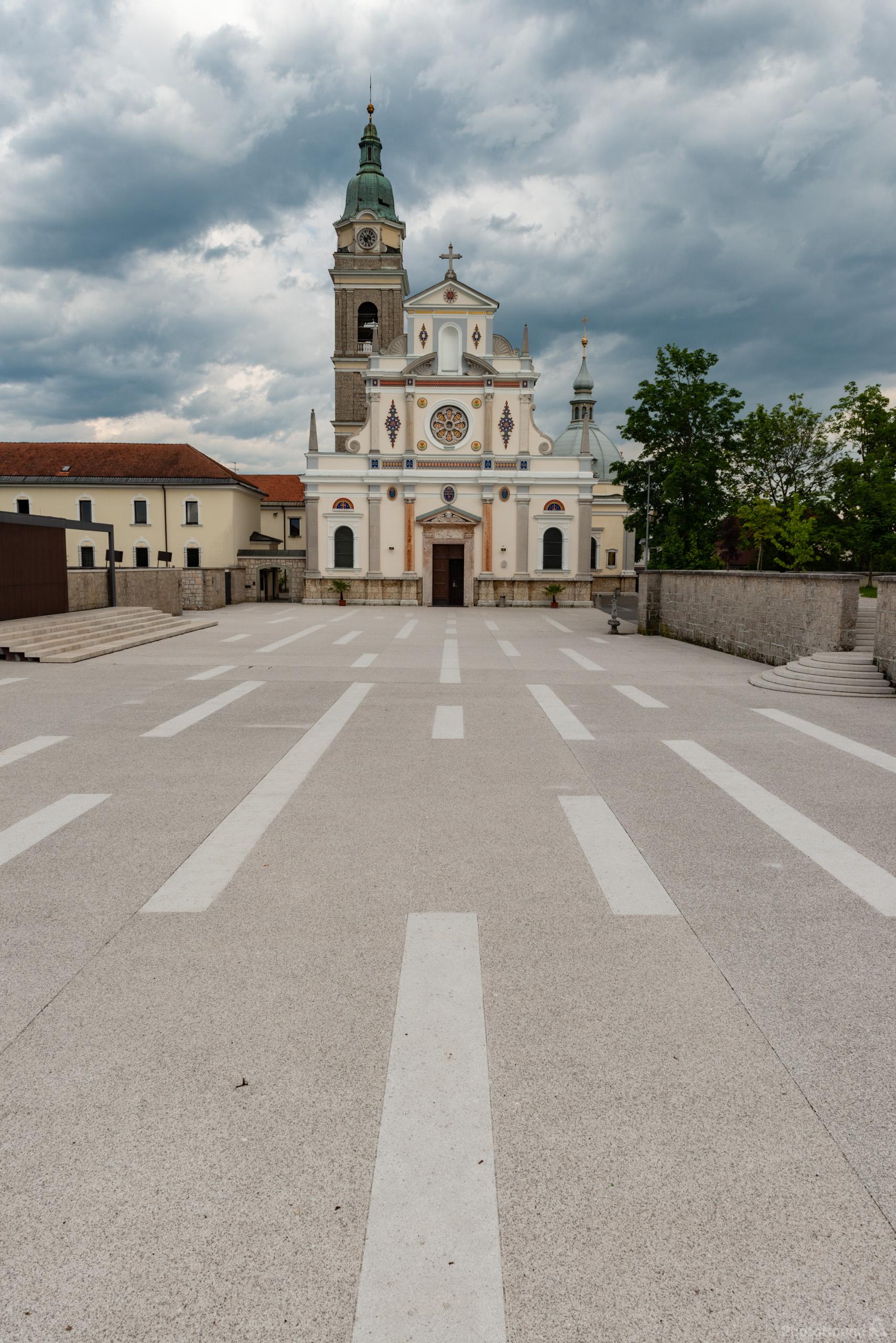 Image of Brezje Basilica by Luka Esenko