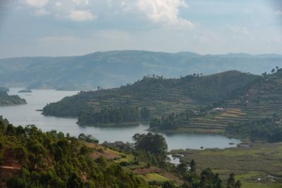 pictures of Uganda - Lake Bunyonyi View