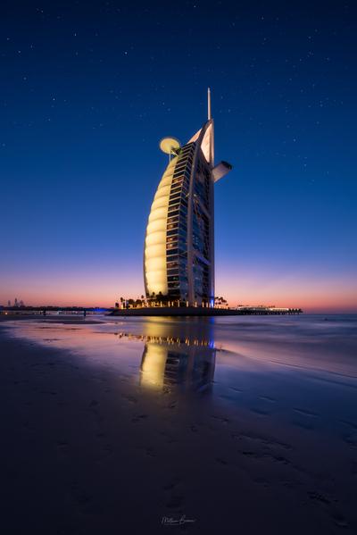 photos of the United Arab Emirates - Jumeirah Beach - Burj Al Arab View 
