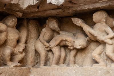 pictures of India - Kamasutra temples at Khajuraho