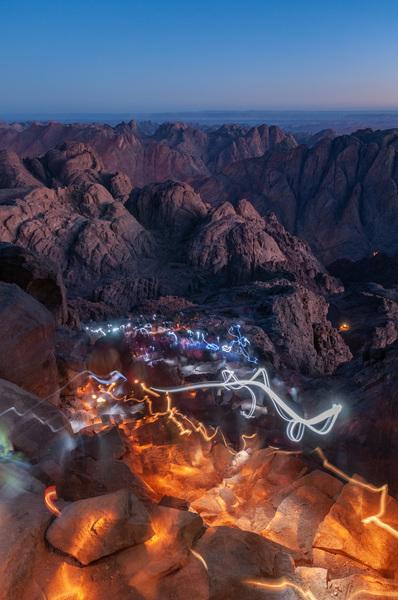 photos of Egypt - Mount Sinai - The Camel Trail