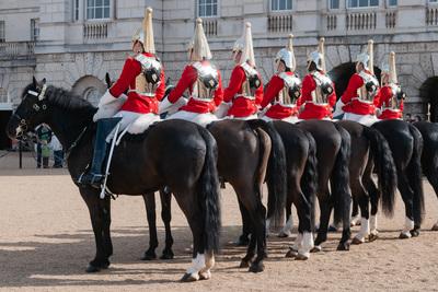 pictures of London - Changing The Queen's Life Guard - Horse Guards Parade