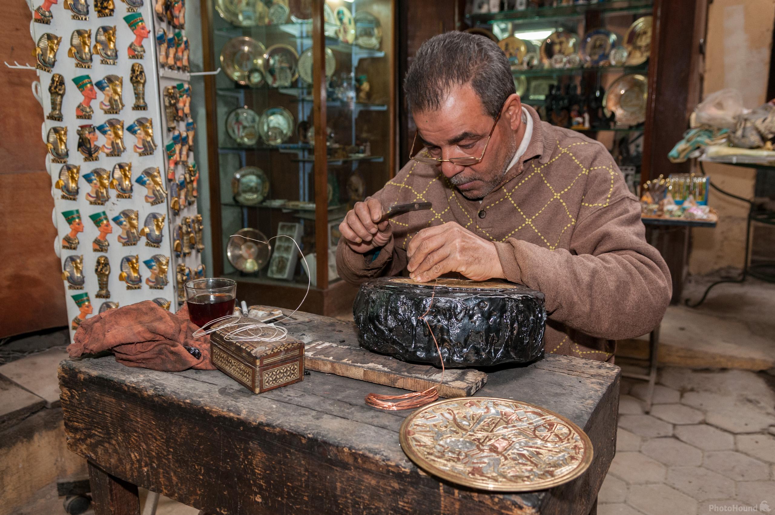 Image of Khan El-Khalili Bazaar by Luka Esenko