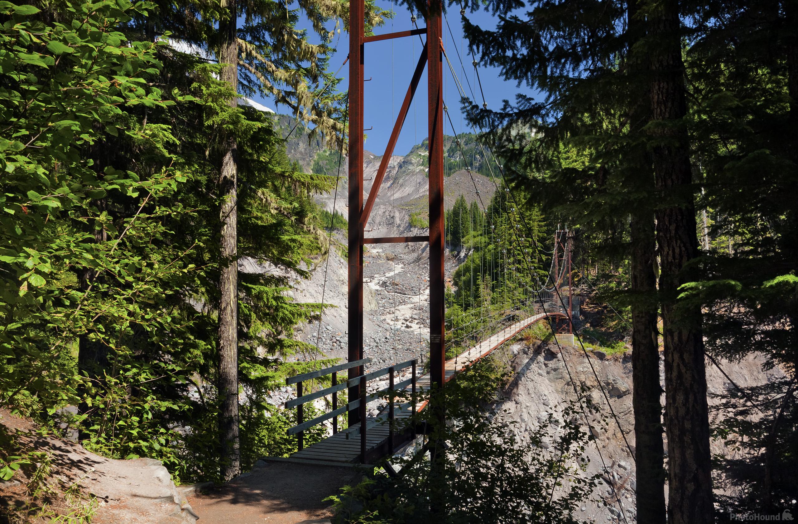 Image of Tahoma Creek Bridge, Mount Rainier National Park by T. Kirkendall and V. Spring