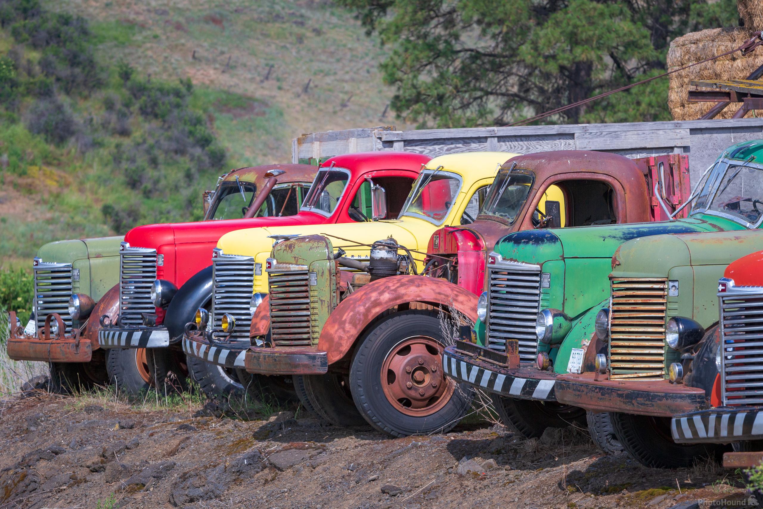 Image of Almota Road Trucks by Joe Becker