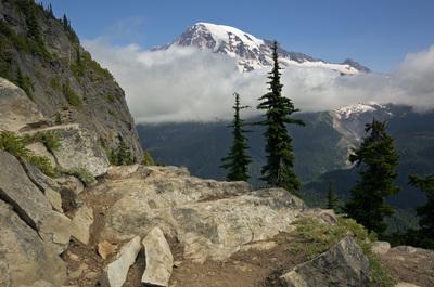 pictures of Mount Rainier National Park - Eagle Peak Saddle