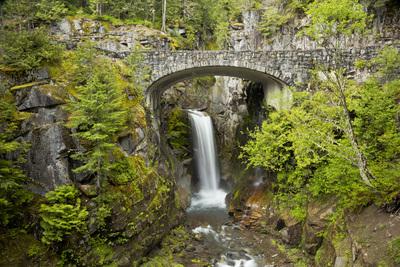 pictures of Mount Rainier National Park - Christine Falls