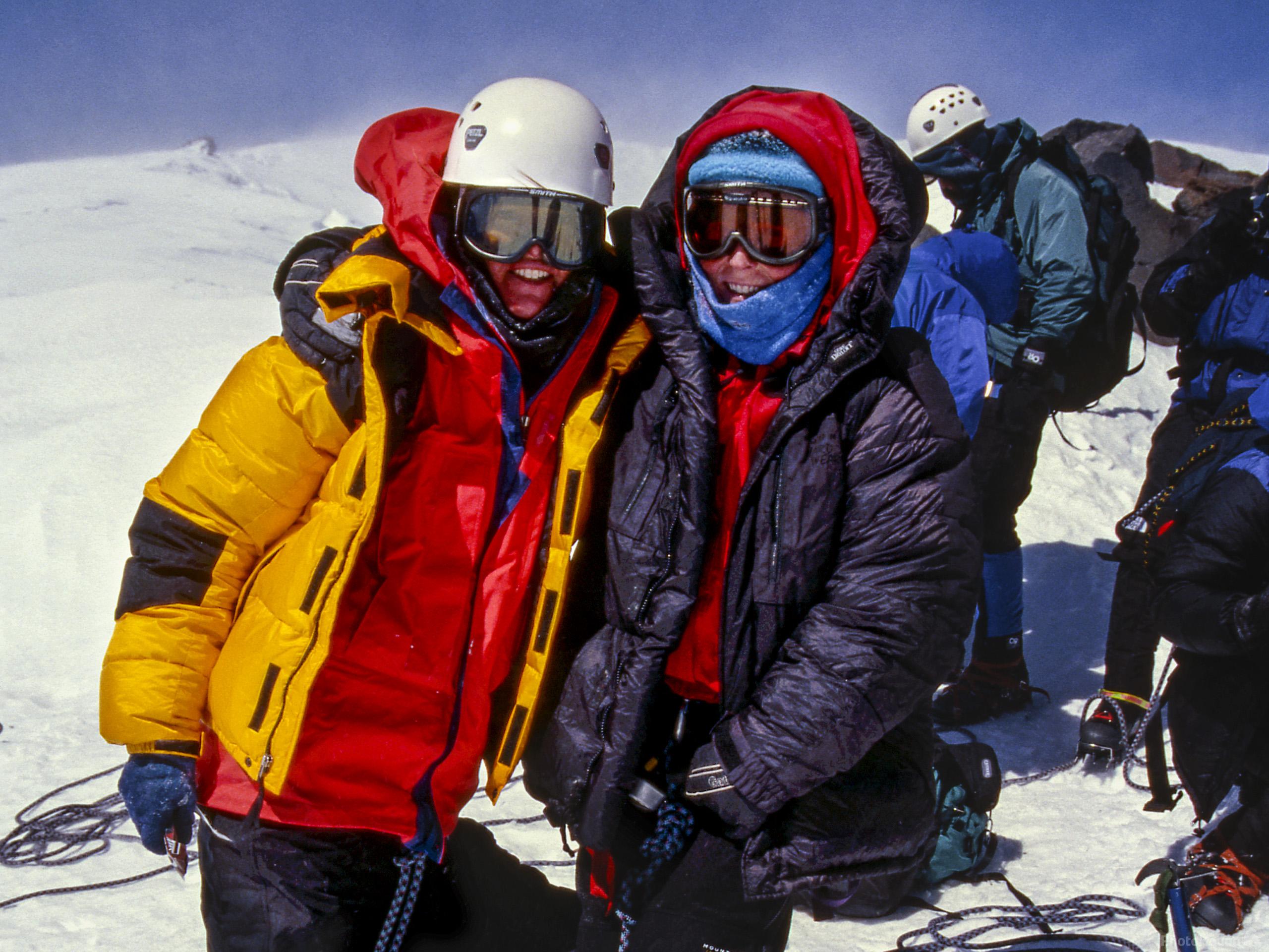 Image of Mount Rainier Summit by T. Kirkendall and V. Spring