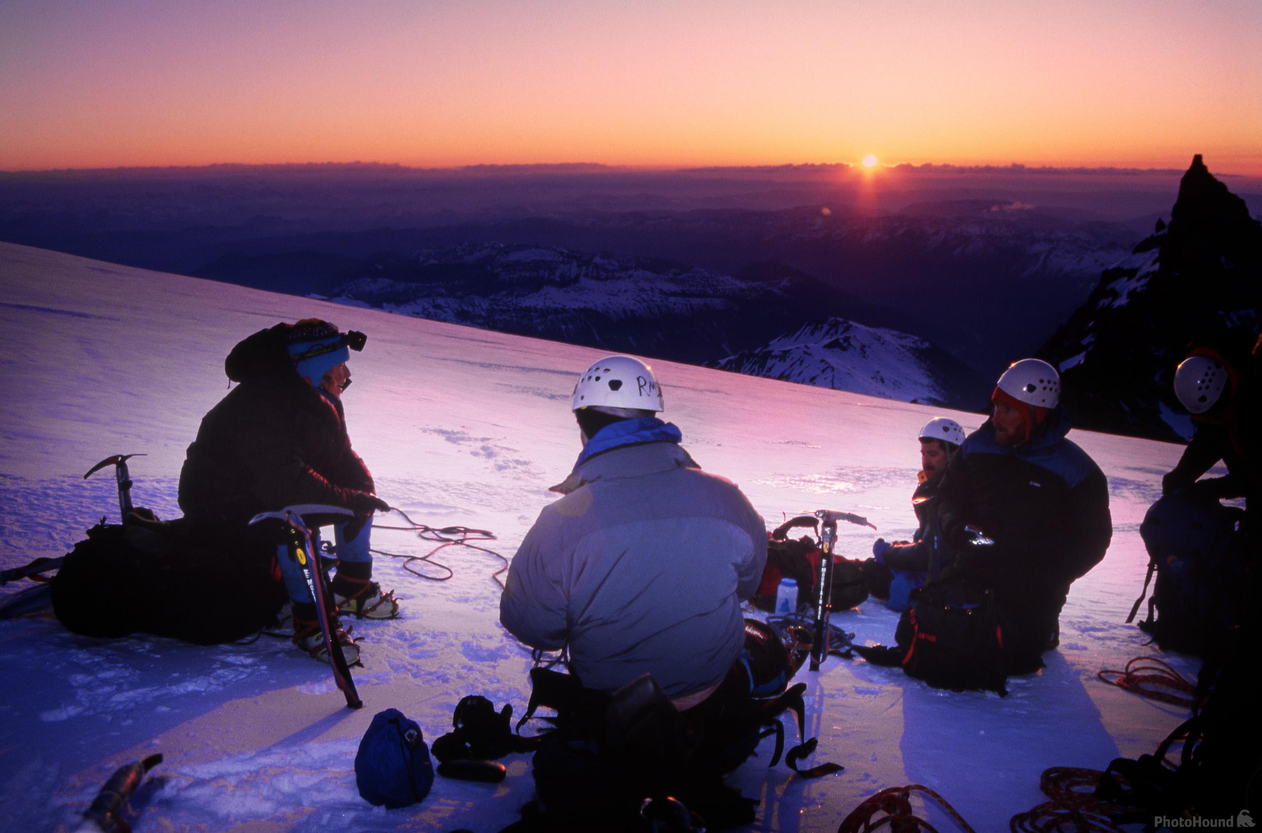 Image of Mount Rainier Summit by T. Kirkendall and V. Spring
