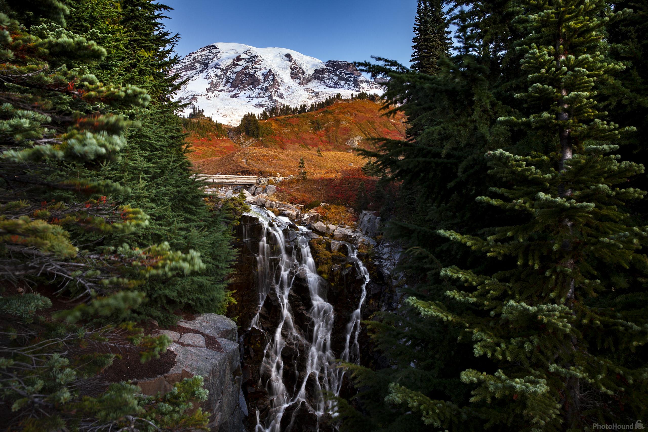 Image of Myrtle Falls, Mount Rainier National Park by T. Kirkendall and V. Spring
