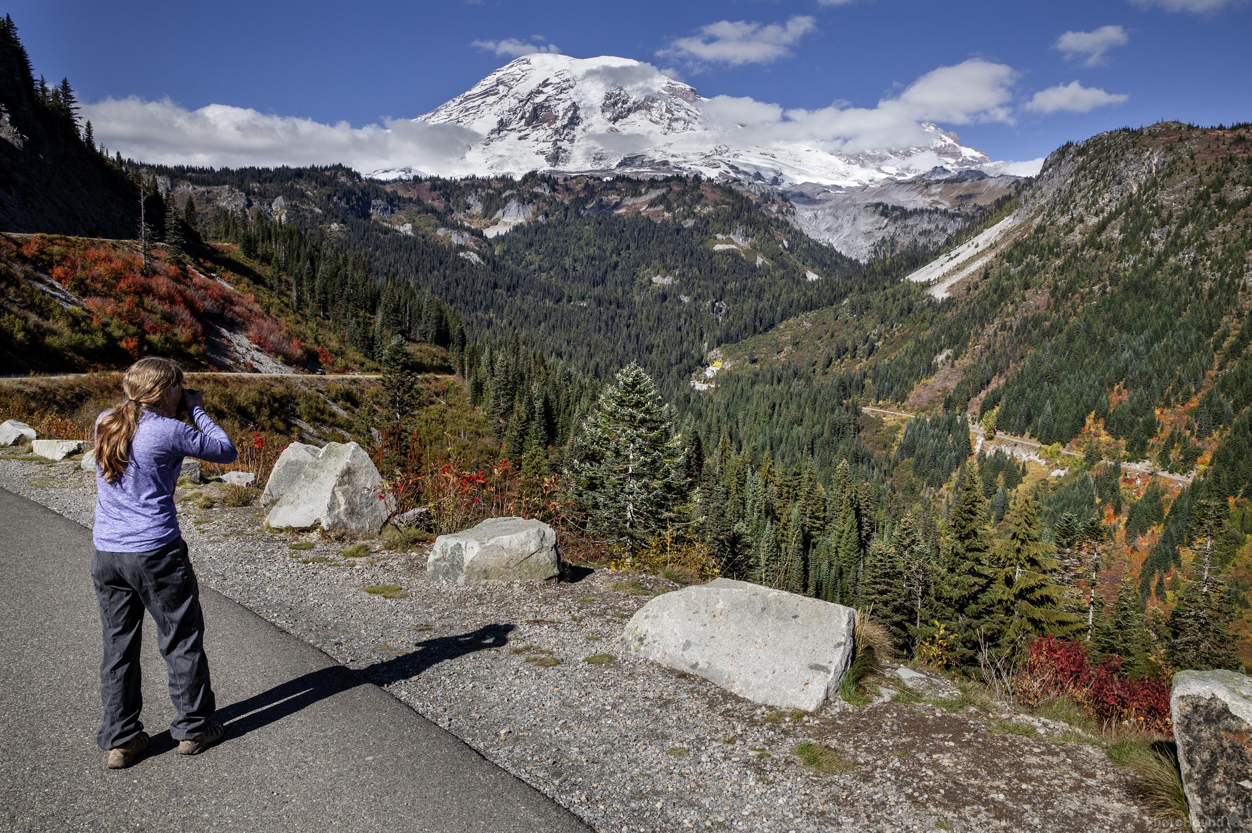 Image of Stevens Canyon Bend Viewpoint, Mount Rainier National Park by T. Kirkendall and V. Spring