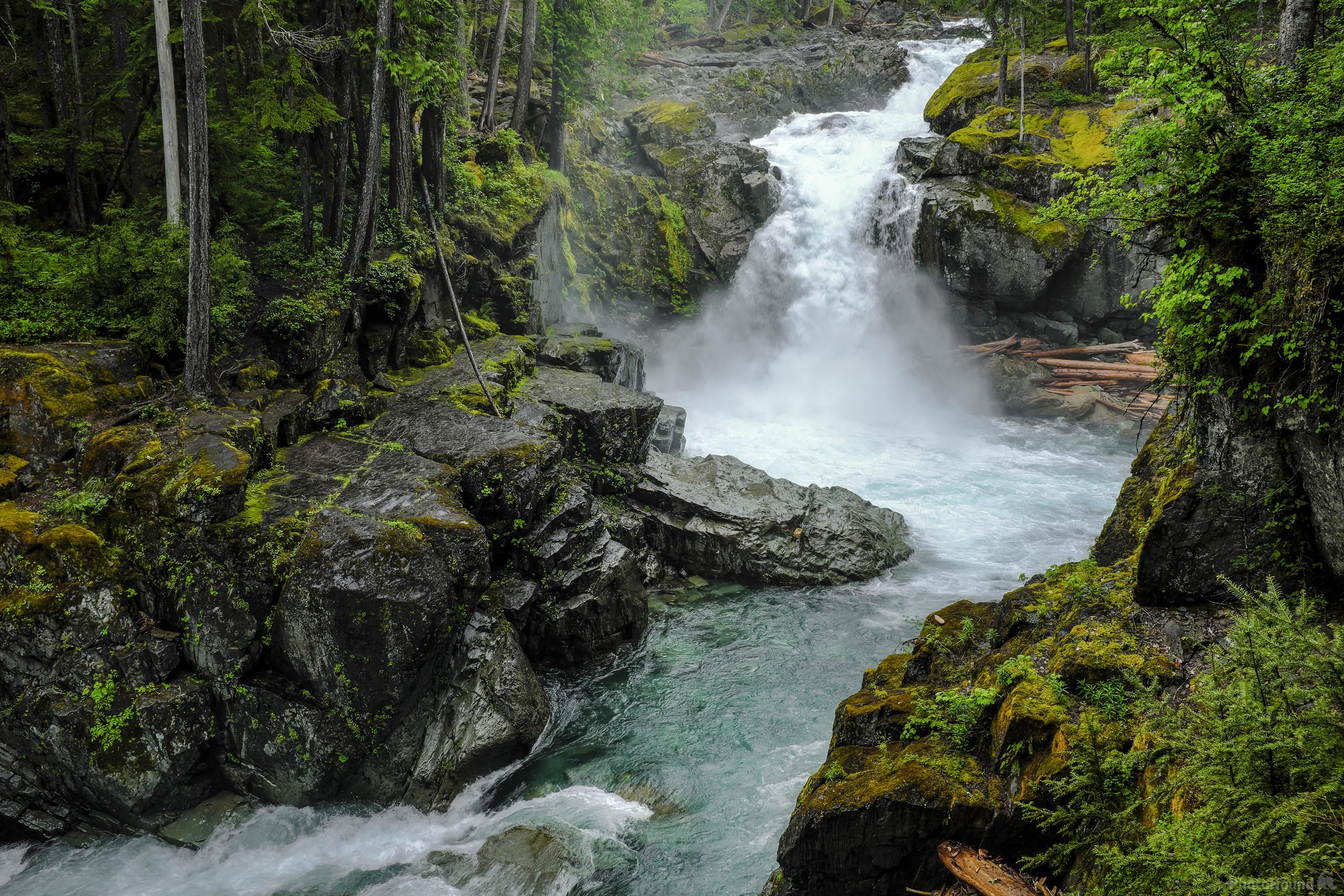 Image of Silver Falls, Mount Rainier National Park by T. Kirkendall and V. Spring