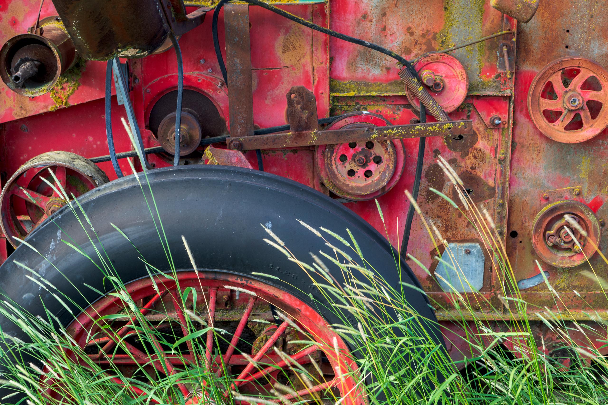 Image of Borgen Road Old Machinery by Joe Becker