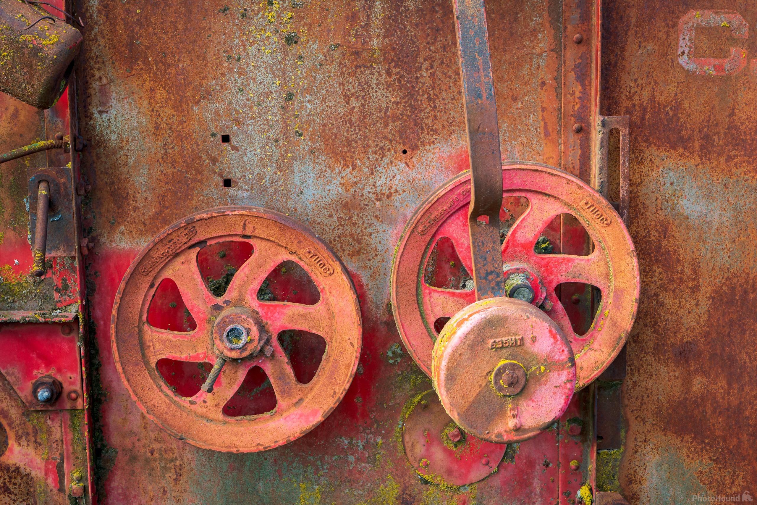 Image of Borgen Road Old Machinery by Joe Becker