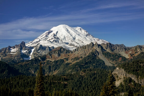 Mount Rainier and Governors Ridge