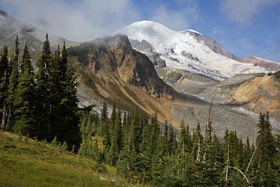 Mount Rainier and the Emmons Glaicer
