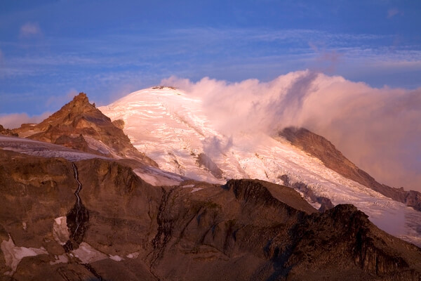 Early Morning light on Mount Rainier