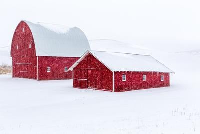 pictures of Palouse - Banner Road Barns