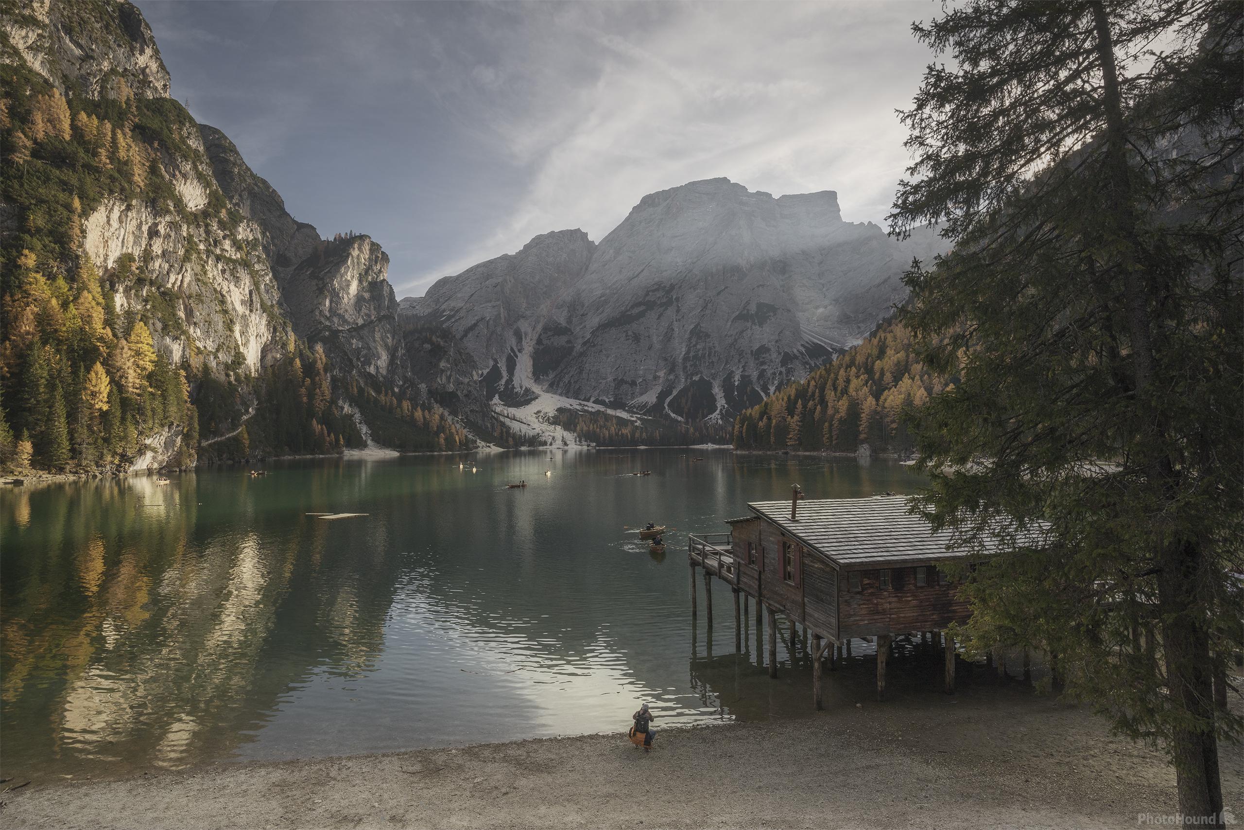 Image of Lago di Braies (Pragser Wildsee) - Classic View by Dino Marsango