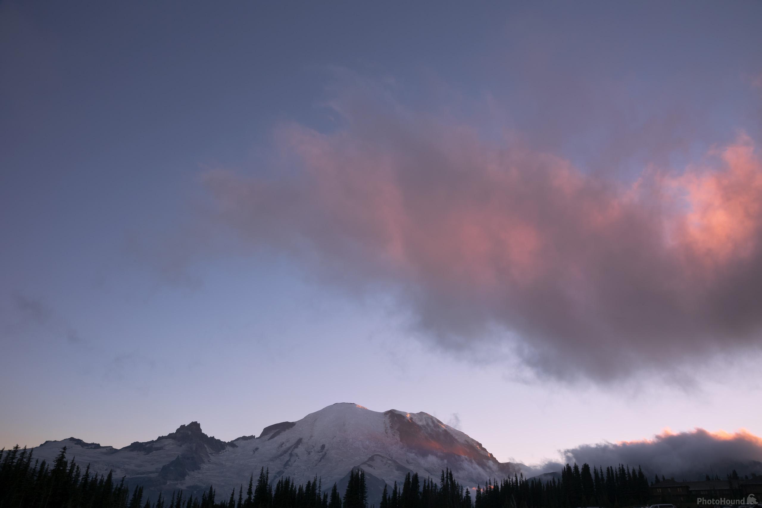 Image of Sunrise and Sourdough Ridge, Mount Rainier National Park by T. Kirkendall and V. Spring