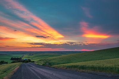 Palouse photo locations - Clear Creek Road Viewpoint