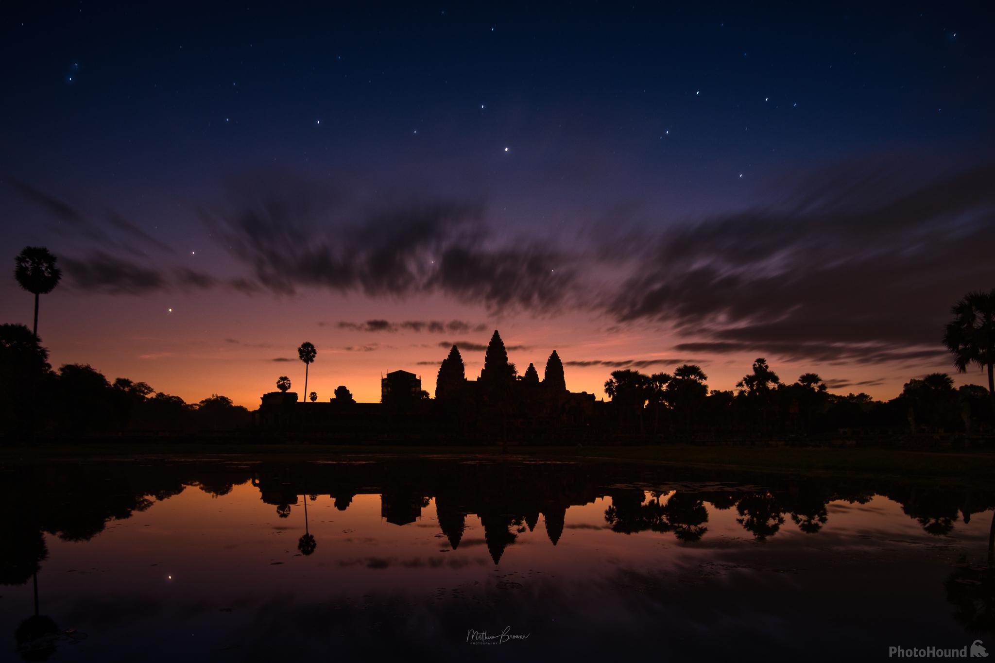 Image of Angkor Wat Reflecting Pool by Mathew Browne