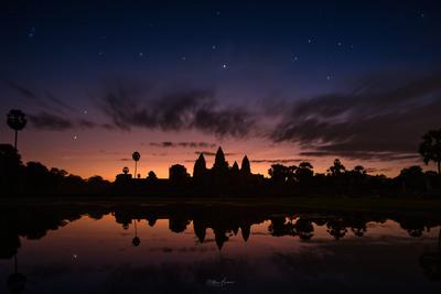 photo locations in Cambodia - Angkor Wat Reflecting Pool