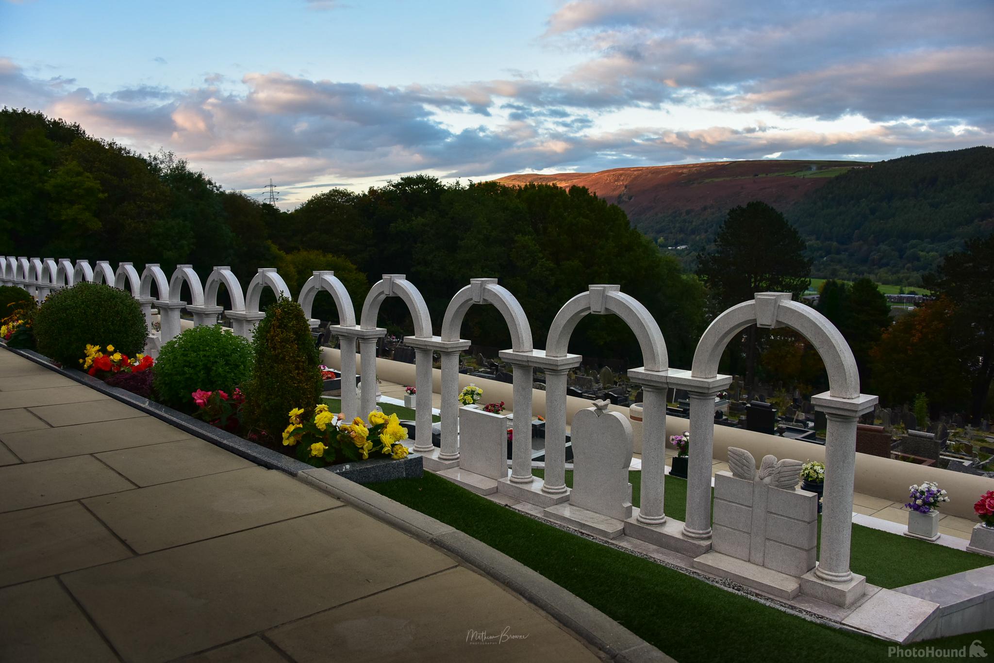 Image of Aberfan Cemetery by Mathew Browne