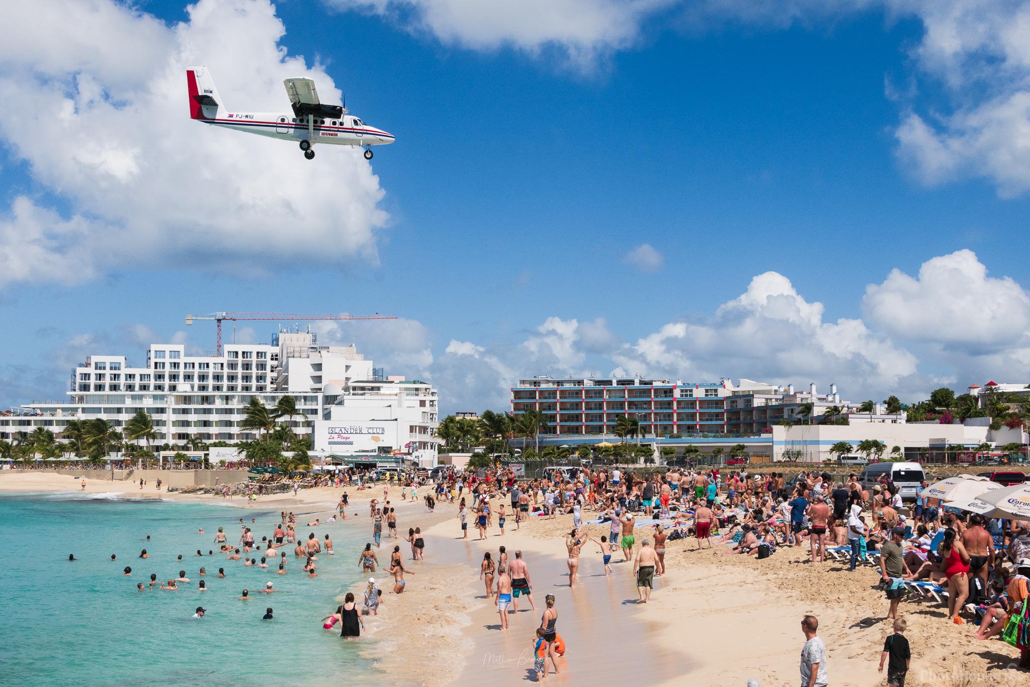 Image of Maho Beach by Mathew Browne