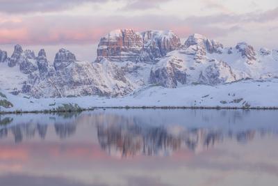 Italy images - Il Lago Nero (The Black Lake) – with Brenta Dolomites