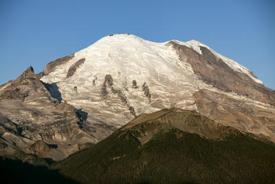 Mount Rainier and Goat Island Mountain from Crystal Peak