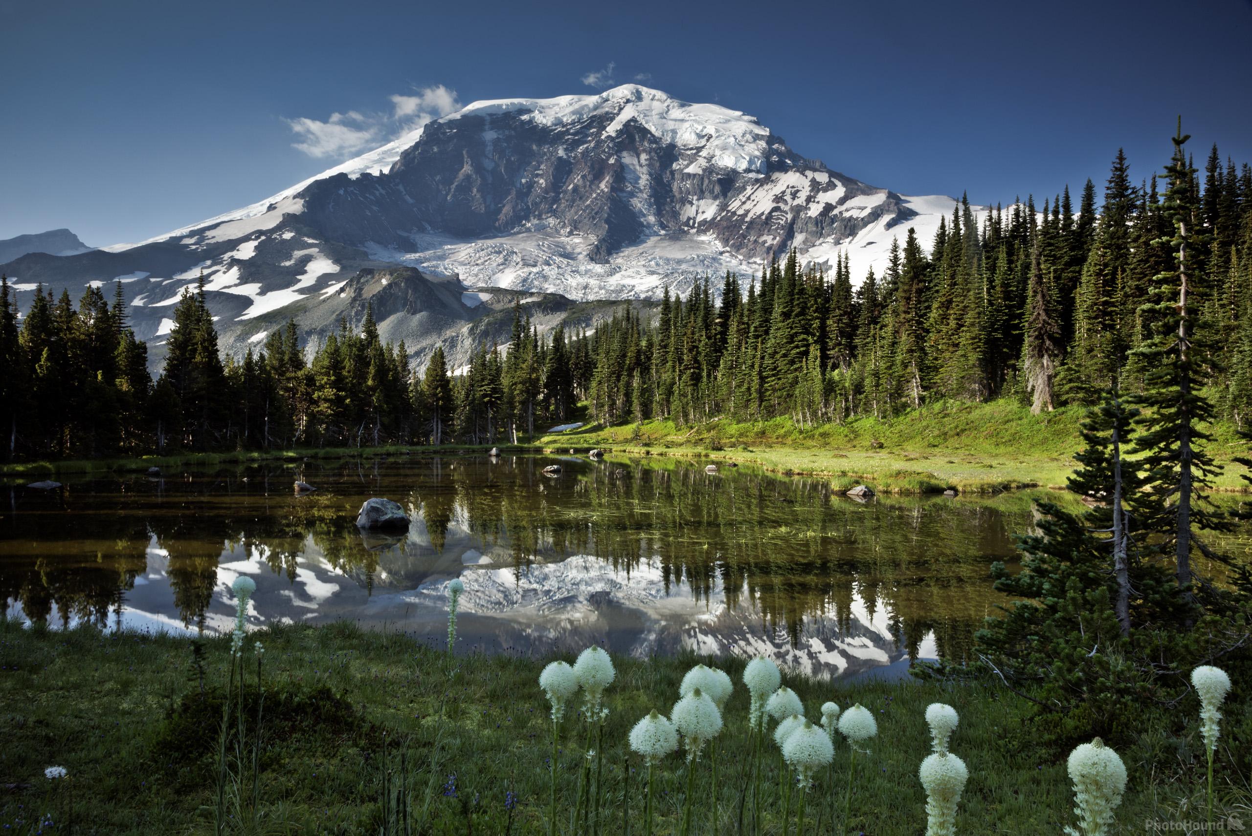 Image of Moraine Park Tarn, Mount Rainier National Park by T. Kirkendall and V. Spring