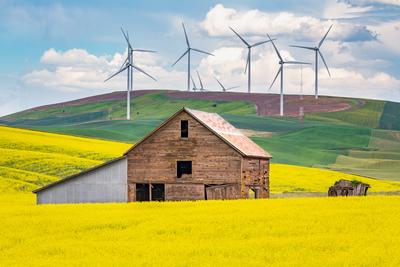 images of Palouse - George Comegys Farm Barn