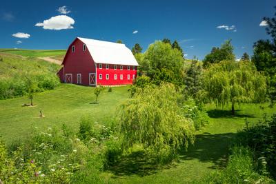 pictures of Palouse - Green Hollow Road Barn