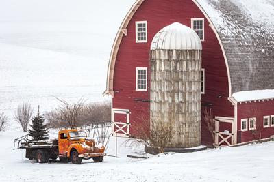 pictures of Palouse - Heidenreich Dairy Barn