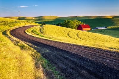 photo locations in Whitman County - Hoffman Road Barn