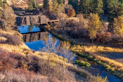 pictures of Palouse - Site of the former Manning – Rye Covered Bridge