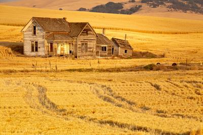 Palouse photography locations - Old Weber House