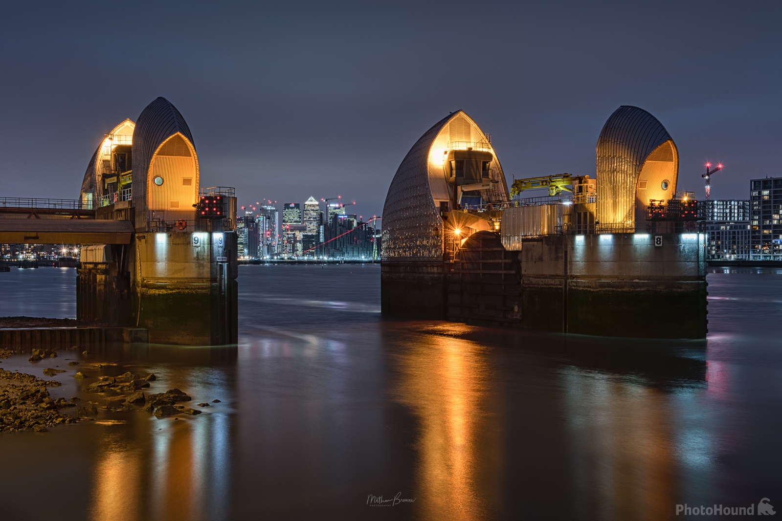 Image of Thames Barrier by Mathew Browne