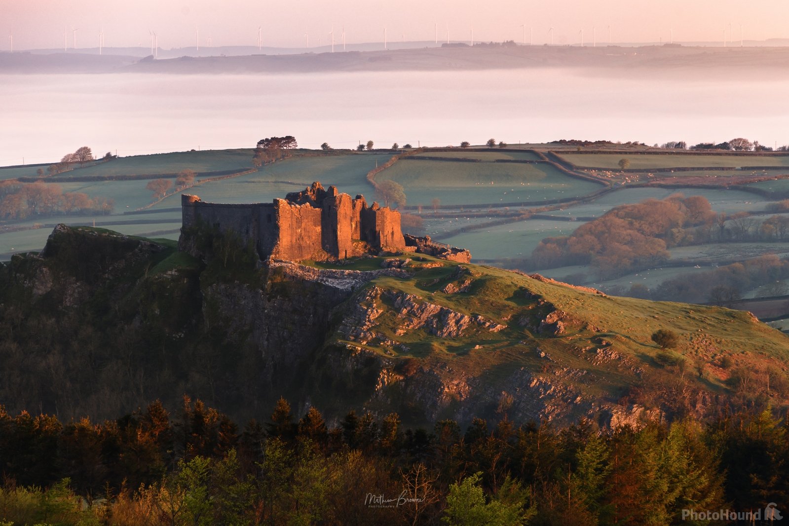 Image of Carreg Cennen Castle - South Viewpoint by Mathew Browne