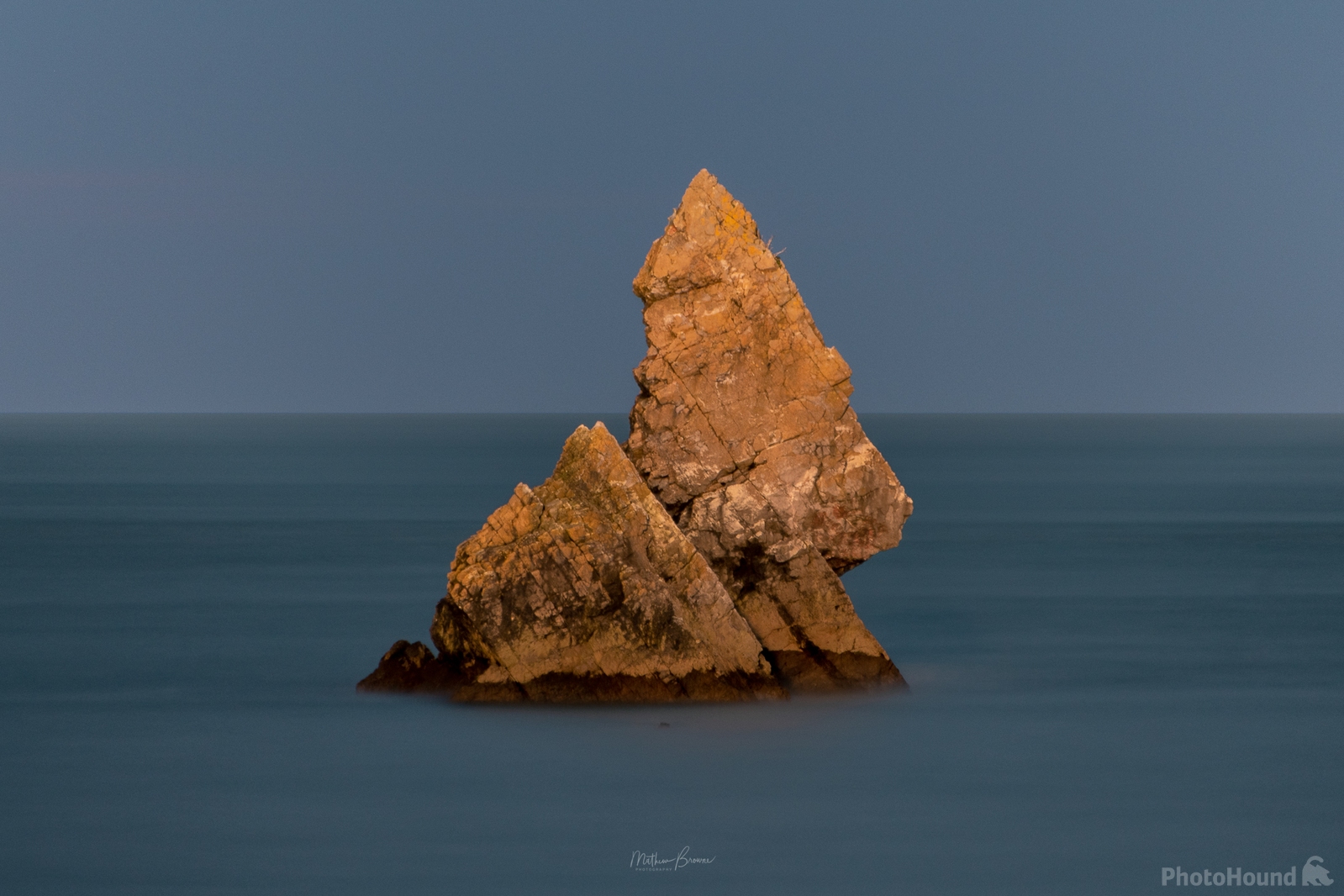 Image of Broadhaven Beach & Church Rock by Mathew Browne