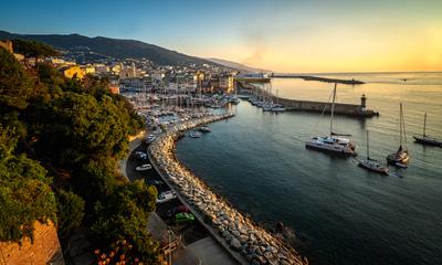 images of France - Bastia - view from the Citadel