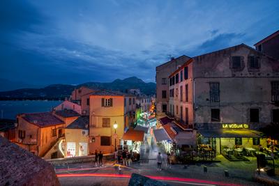 instagram locations in Corse - Calvi – view of central Street Rue Alsace Lorrain