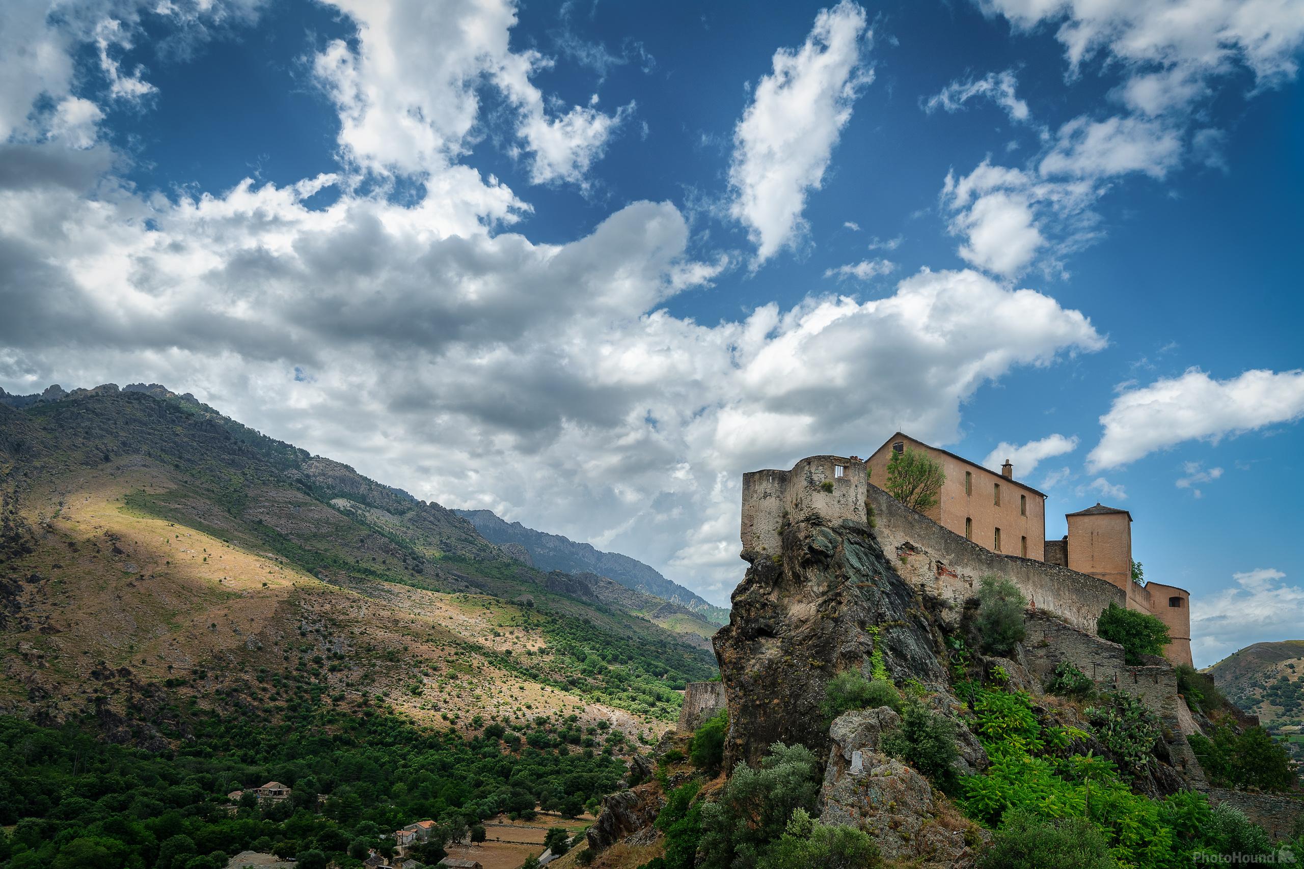 Image of Corte: La Citadella from the Viewpoint Belvedere by Raimondo Giamberduca