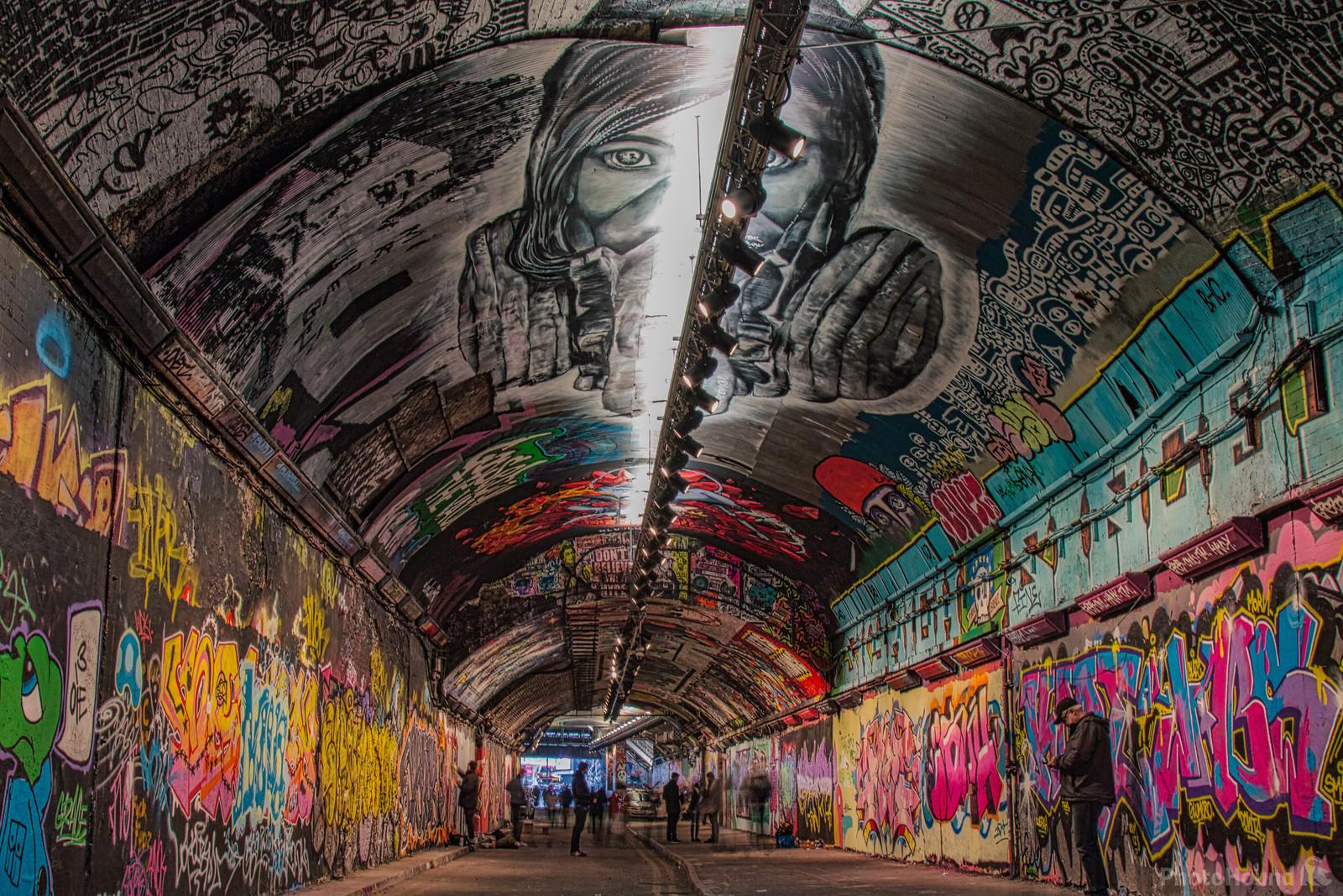 Image of Leake Street Graffiti Tunnel by Jules Renahan