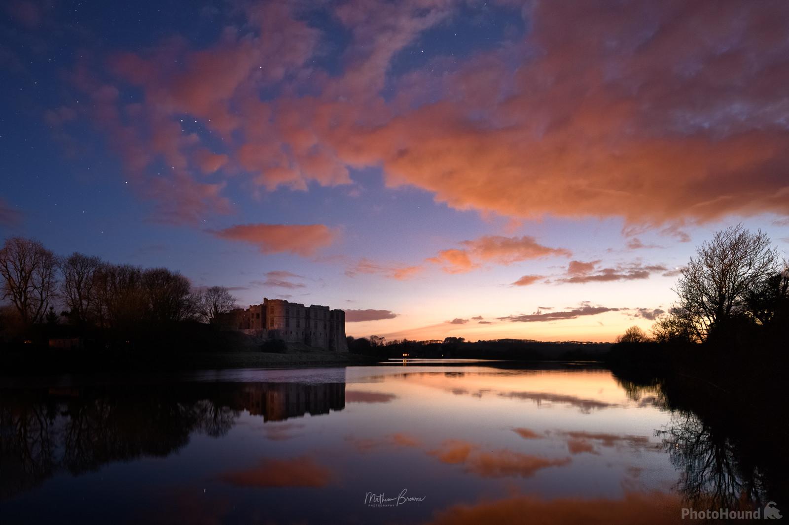 Image of Carew Castle & River by Mathew Browne