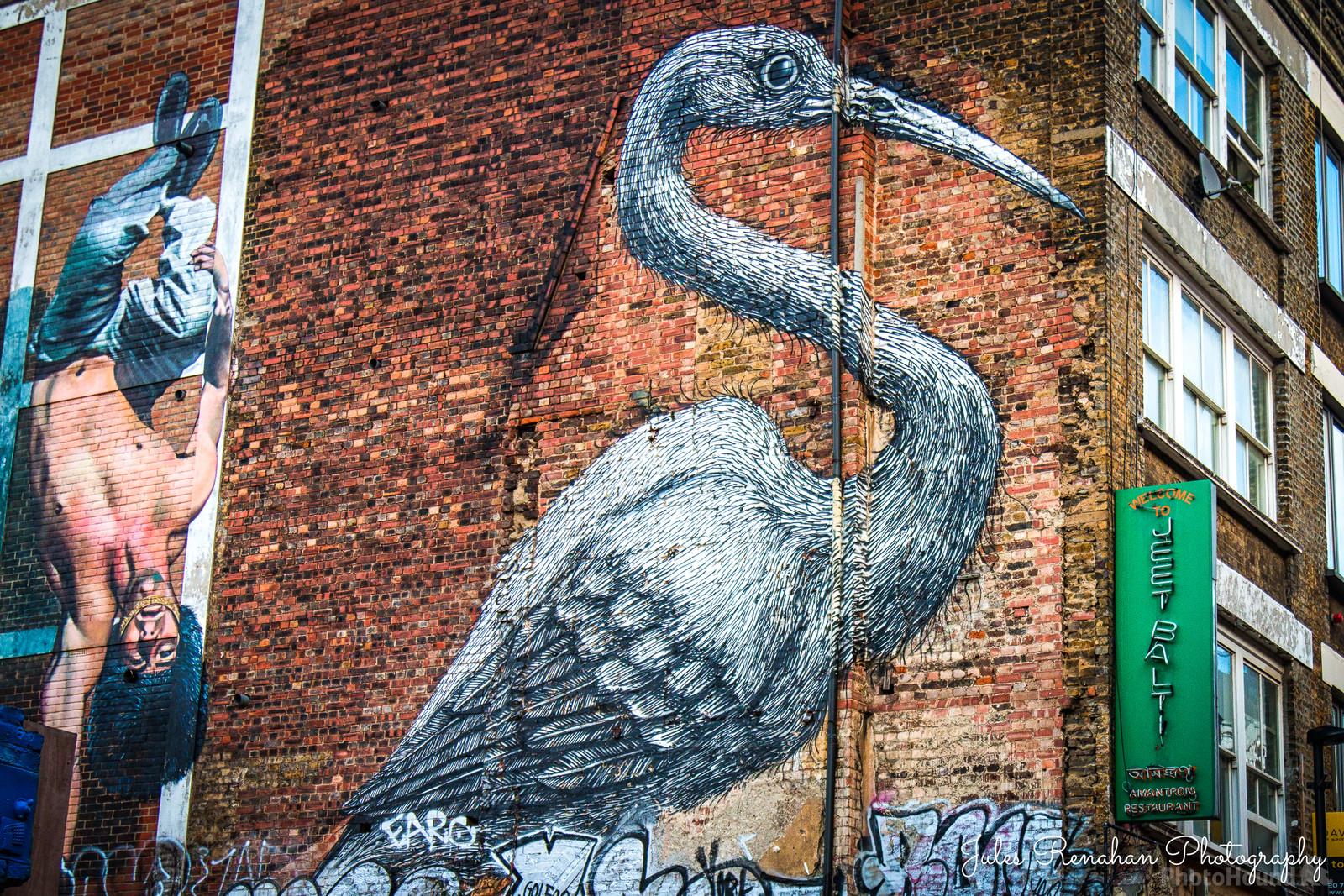 Image of Brick Lane Graffiti by Jules Renahan